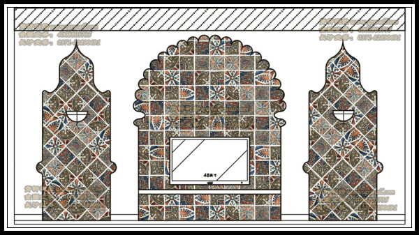 壁畫設計圖三